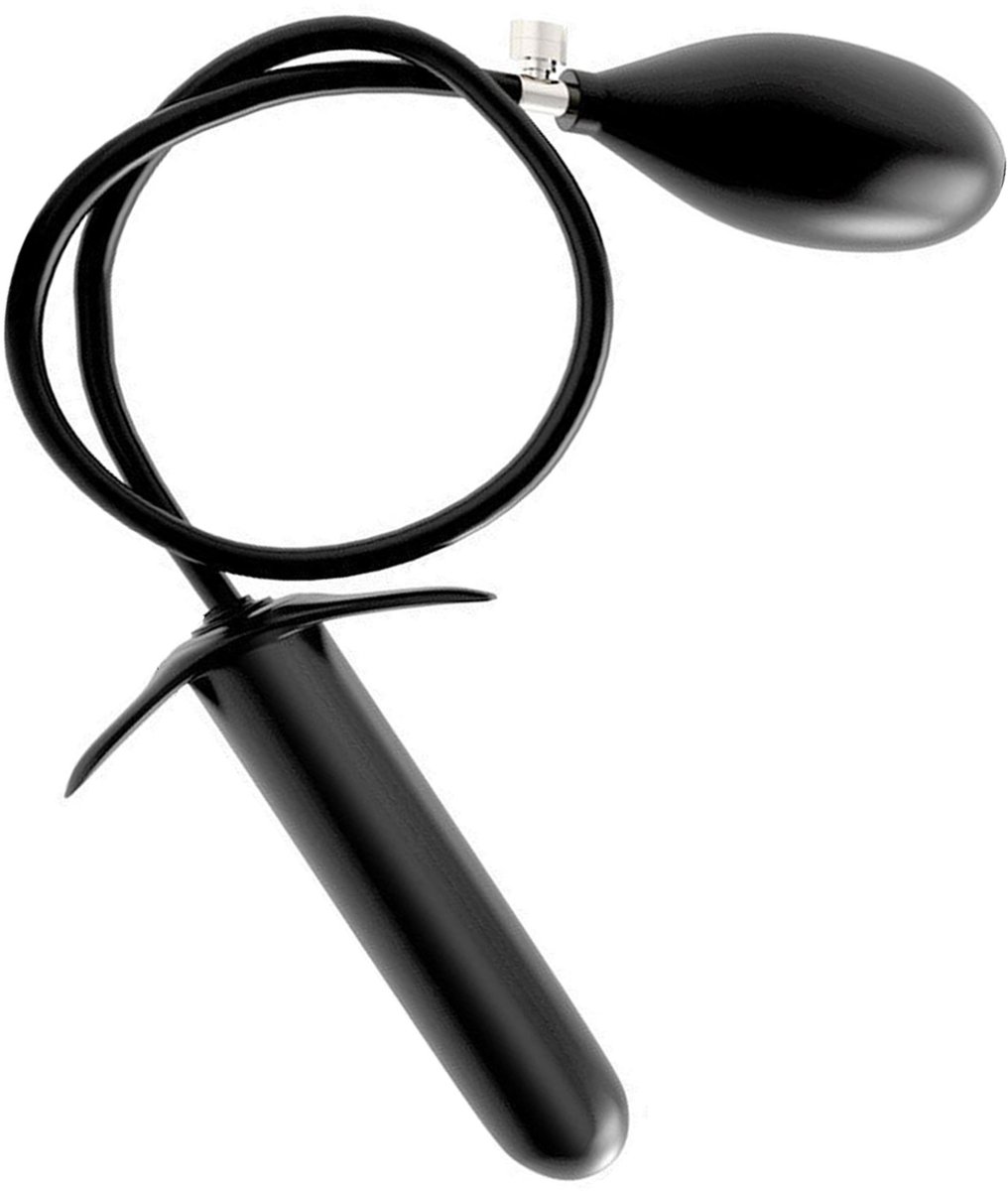 Opblaasbare Anaal Plug - Verstelbare Silicone Expander - Veilig Volwassen Speeltje - Zwart