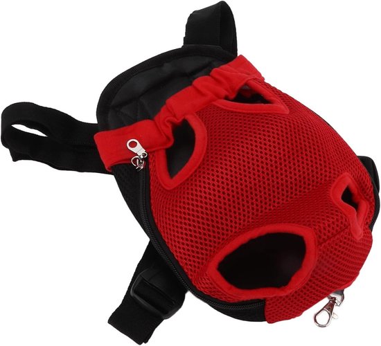 PETCUTE Hondenrugzak, hondenrugzak voor kleine honden, kattenrugzak, kattendraagtas, hondentas voor wandelen, reizen, kamperen
