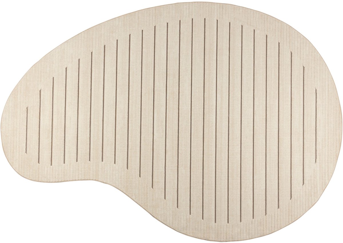 Zuiver Mister Vloerkleed Organische vorm 200 x 290 cm Beige