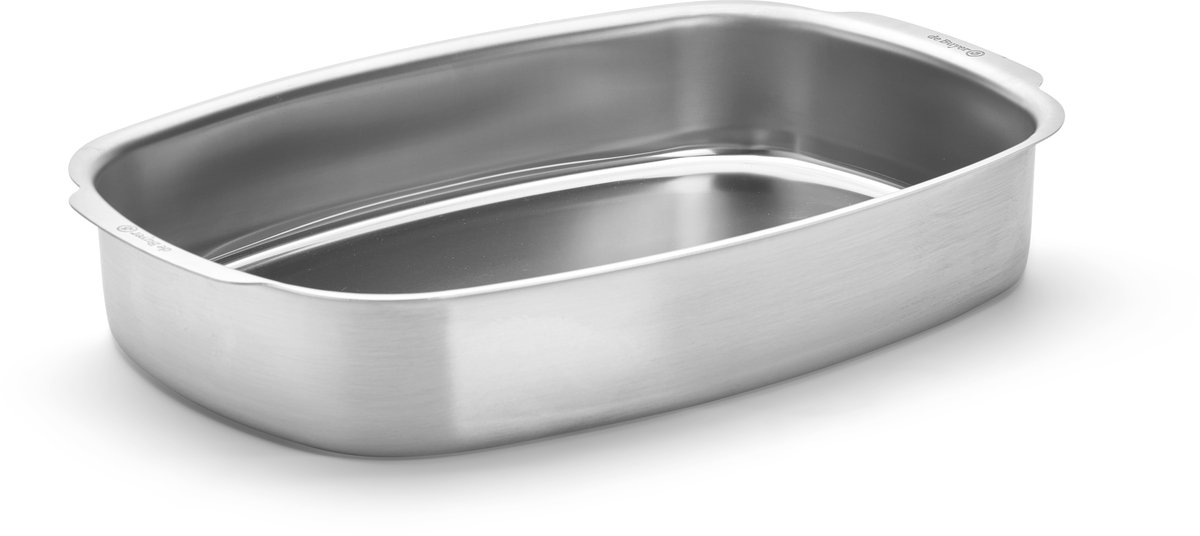 de Buyer Ovenschaal - Braadslede - RVS - 38 x 26cm - PFAS vrij