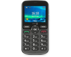 DORO 5860 Eenvoudige Seniorentelefoon - Zwart