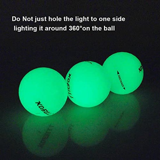 Fluorescerende Golfballen met Automatische Lichtabsorptie voor Nachtgolfen van Merkloos — afbeelding 3
