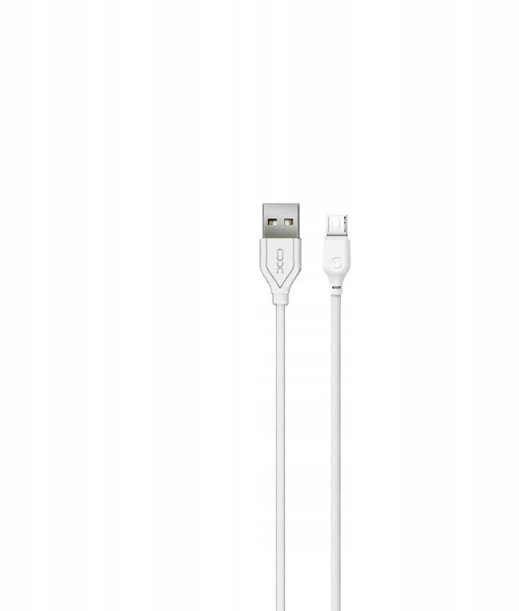 XO USB naar MicroUSB Laadkabel 2m 2.1A Wit