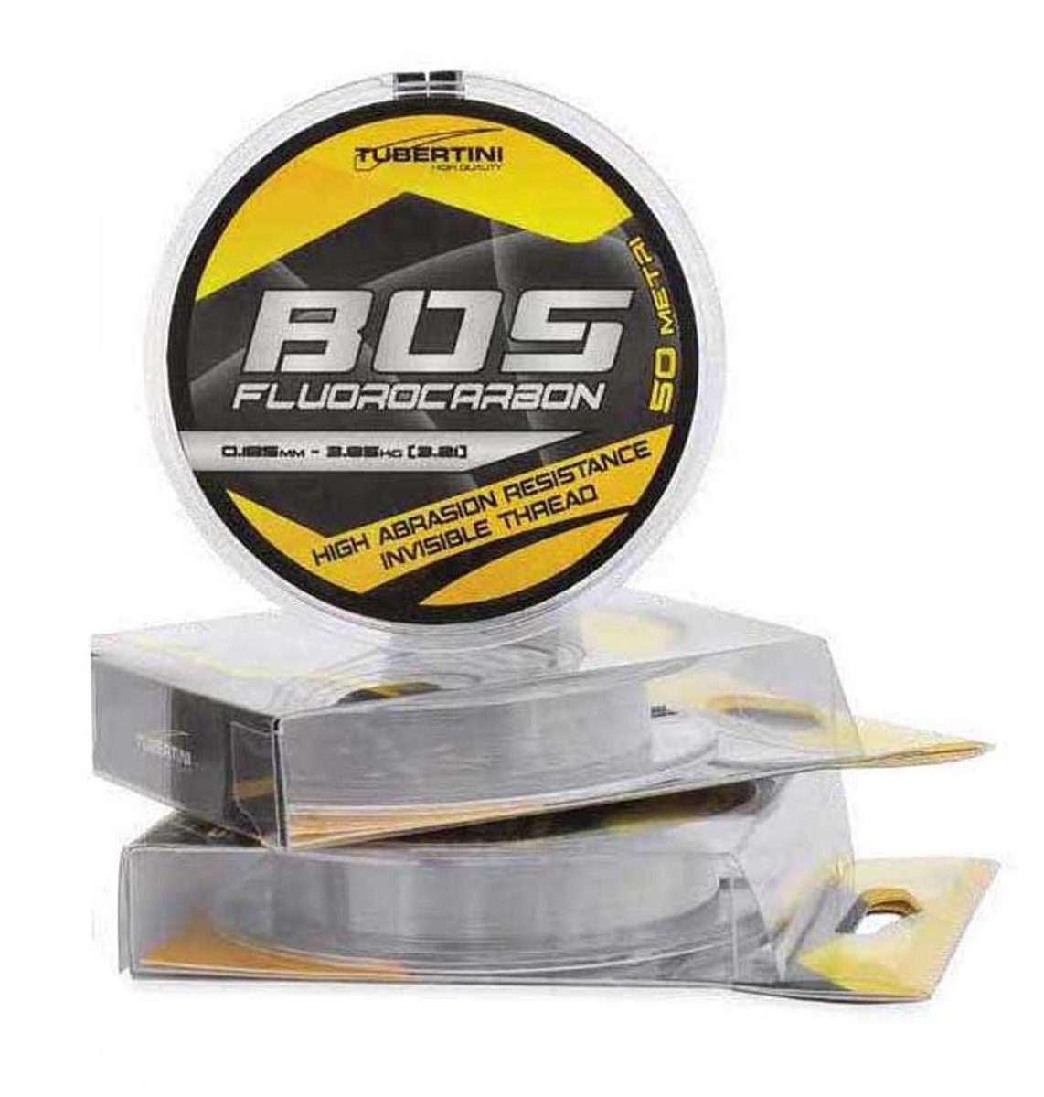 Tubertini Bos 50 M Flurocarbon Transparant 0.220 mm