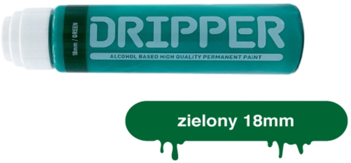 Dope Blikjes Druppelaar Marker Groen - 18mm