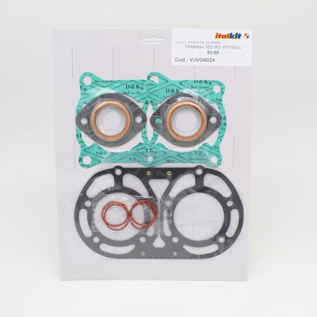 Italkit Yamaha 350 Rd Ypvs/lc 83-88 Top-end Pakkingset Zilver