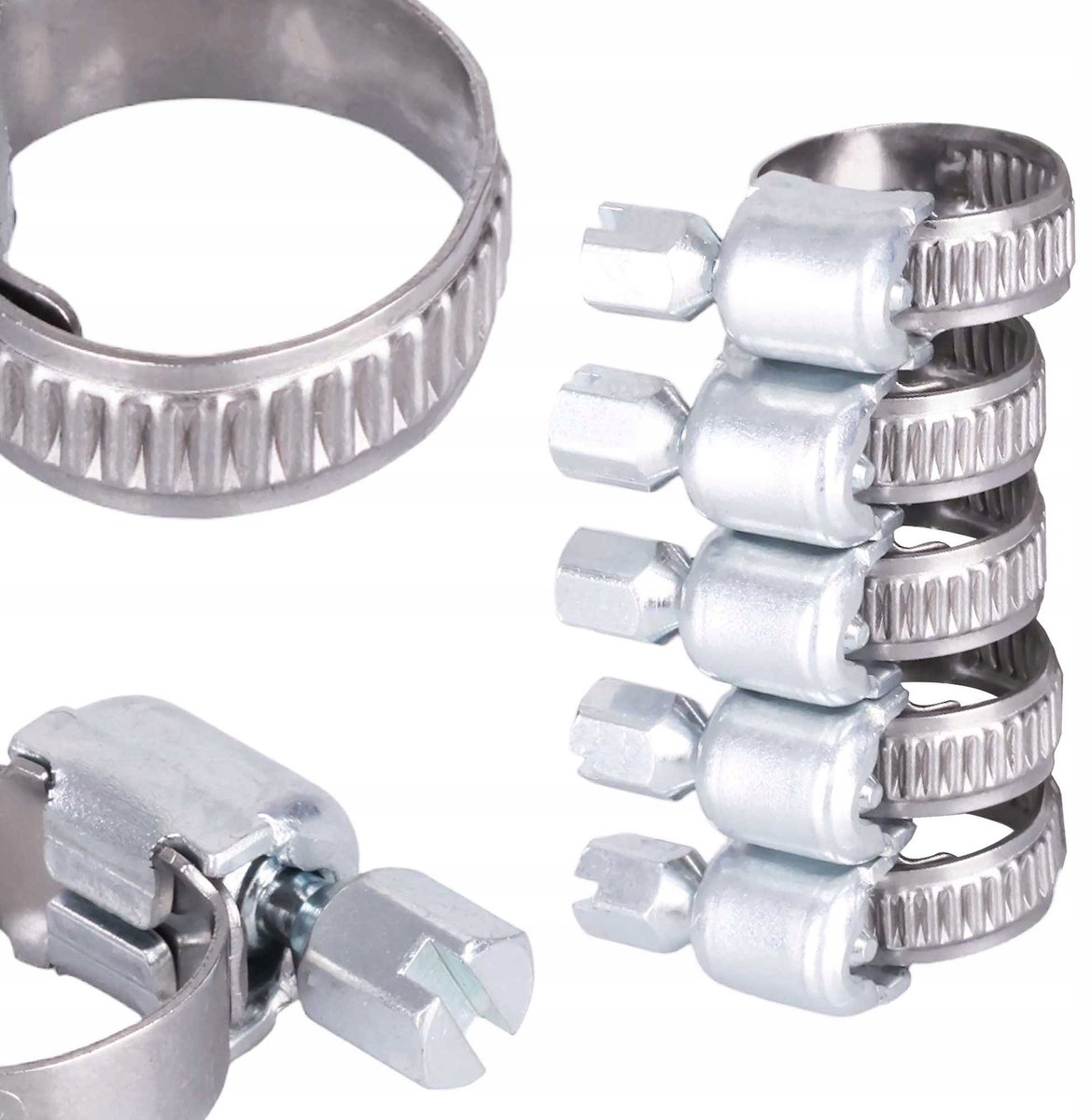 RVS Slangklem 6-10mm - 1 Stuk