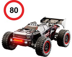 DreamGoods Bestuurbare RC Auto - 80km/h - Limited Edition - Top Speed Race Auto - 1:20 Offroad Drift Car - 300 m Afstandbestuurbaar - Radiografisch - Waterdicht - Bestuurbare Auto voor Buiten - RC Auto Volwassenen - voor Jongens