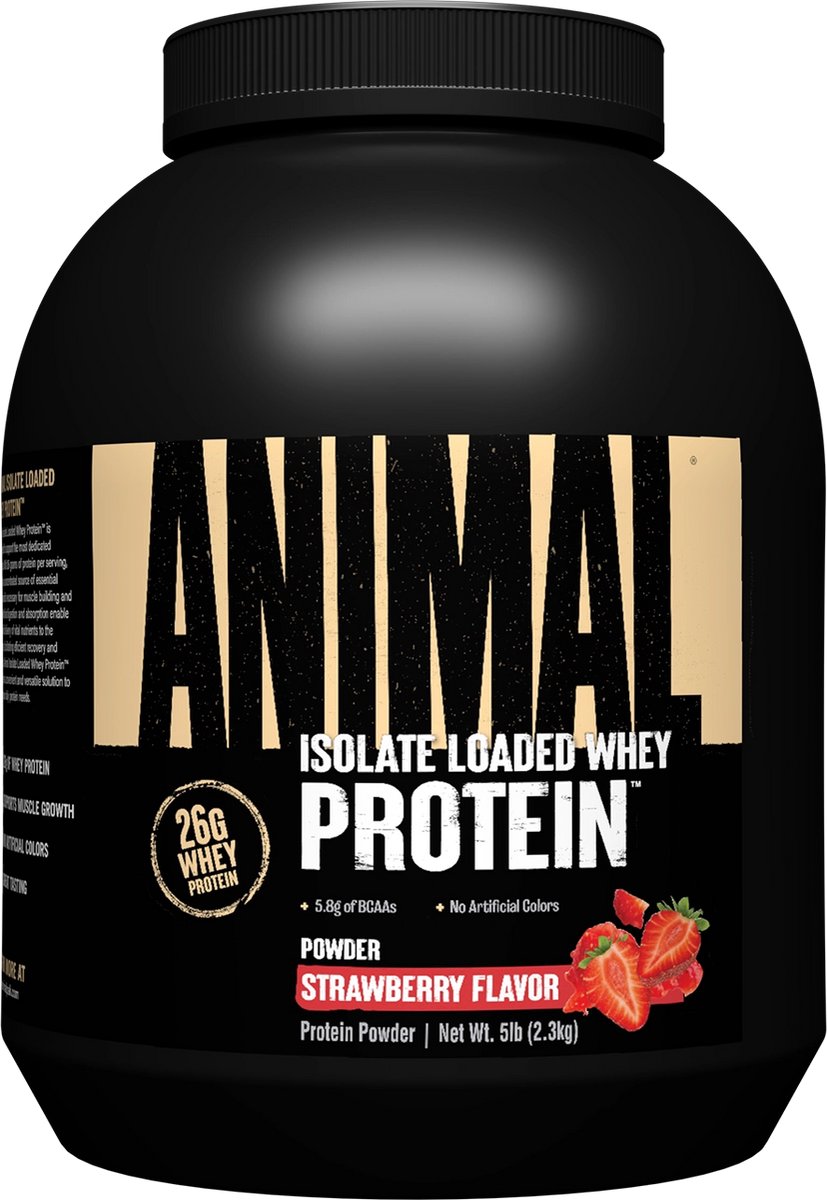 Animal Whey 2300gr Aardbei