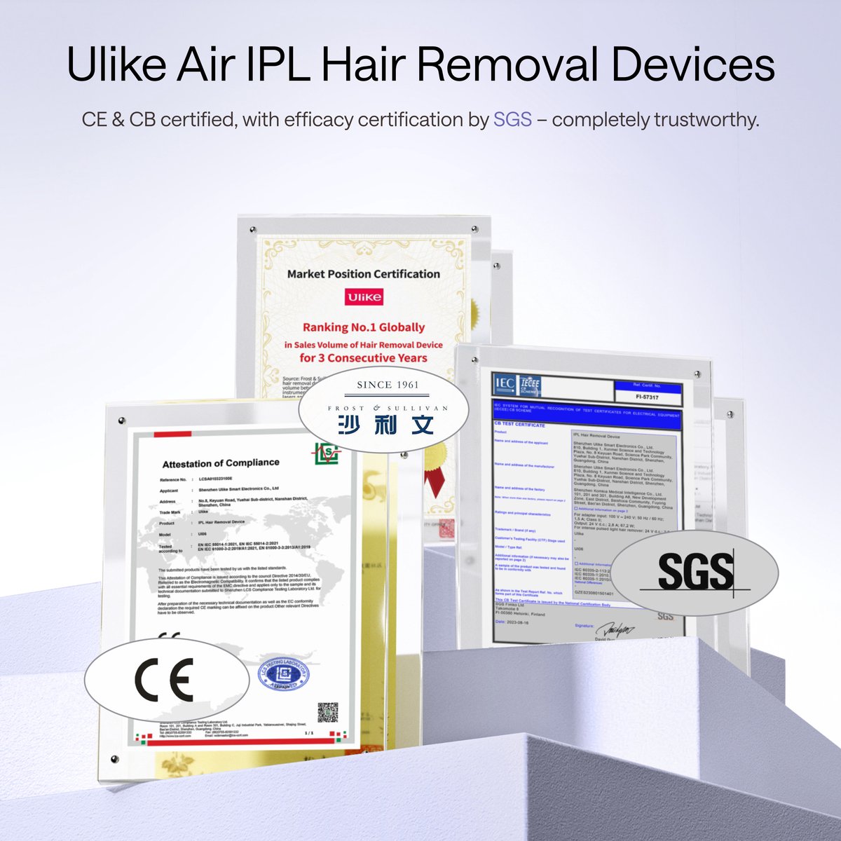 Ulike Air 3 IPL - Snelle haarverwijdering met ijskoeling, 93% effect in 4 weken thumbnail 6