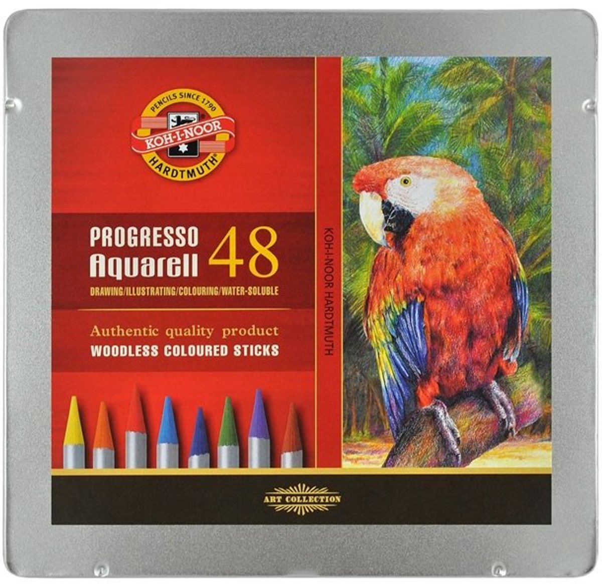 Koh-I-Noor Progresso Aquarell Potloden 48 kleuren