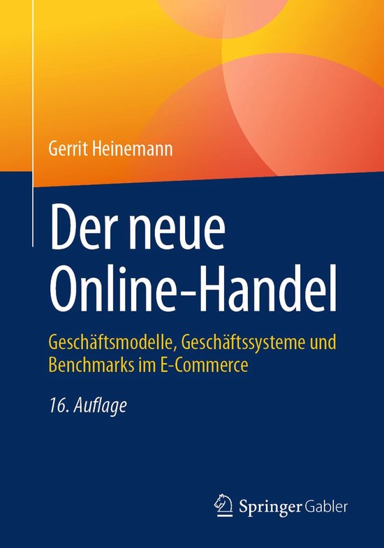 Business and Economics (German Language) - Der neue Online-H ... - cover