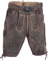 Geitenleer Lederhosen Florian (100% geitenleer)-48
