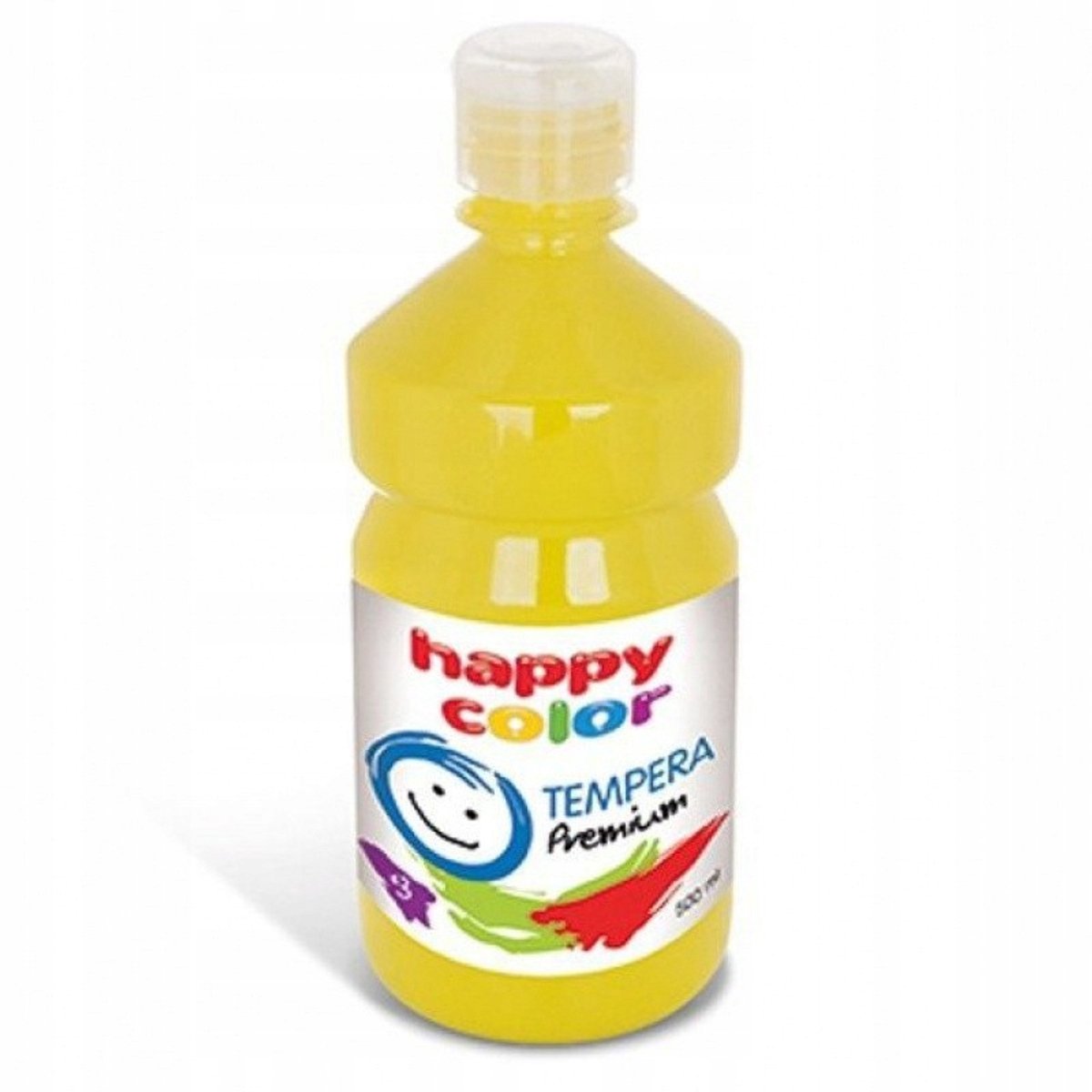 Happy Color Tempera Verf Geel 500ml - Hoge Kwaliteit