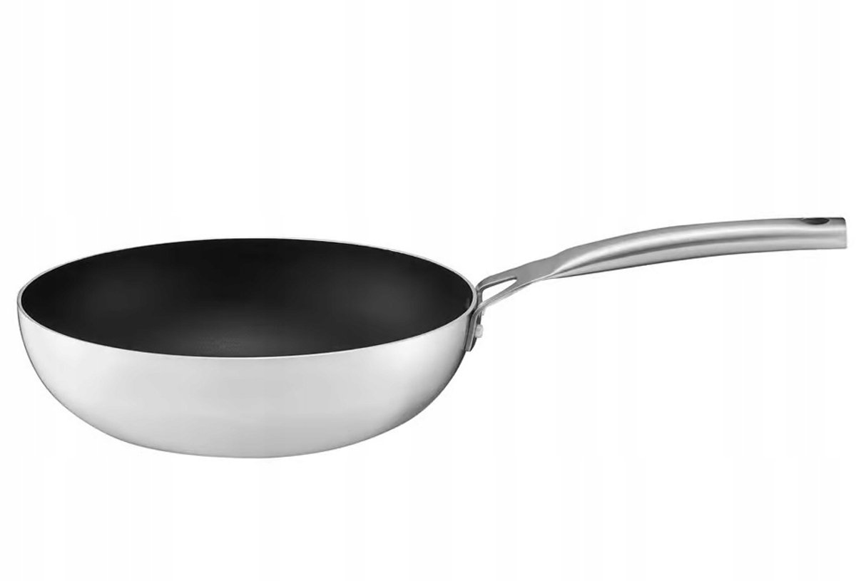 Ambition Dott Wokpan 28 cm met HEAT CONTROL warmte-indicator