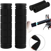 1 Paire D'embouts De Guidon Vélo – Alu 22,2 Mm, Ergonomiques, Antidérapants, 15 Cm, Pour VTT Et Route