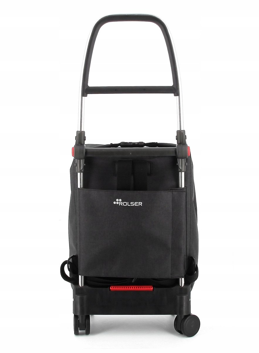 Rolser One Tweed T-Shop 2-in-1 Rugzak Winkelwagen - Zwart