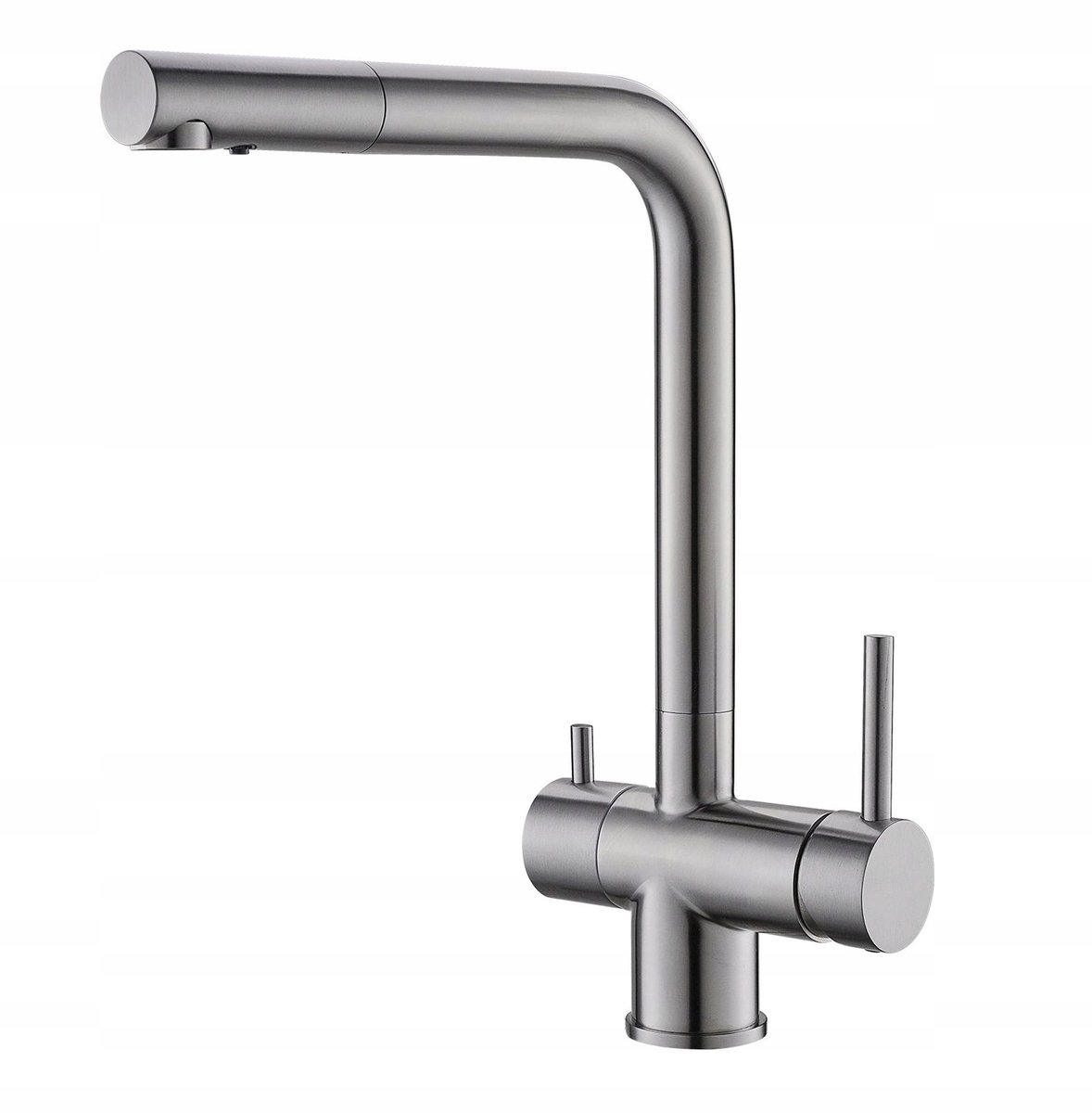 Alveus AQUILA Keukenkraan Satin met Waterfilter Aansluiting
