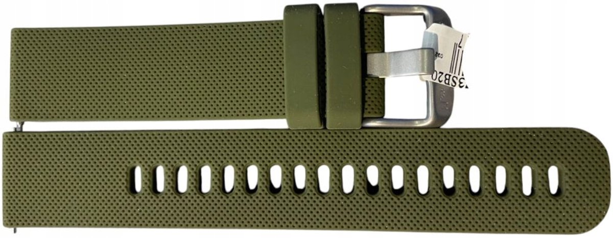 Morellato Siliconen Horlogeband 20mm Donkergroen Easy Click