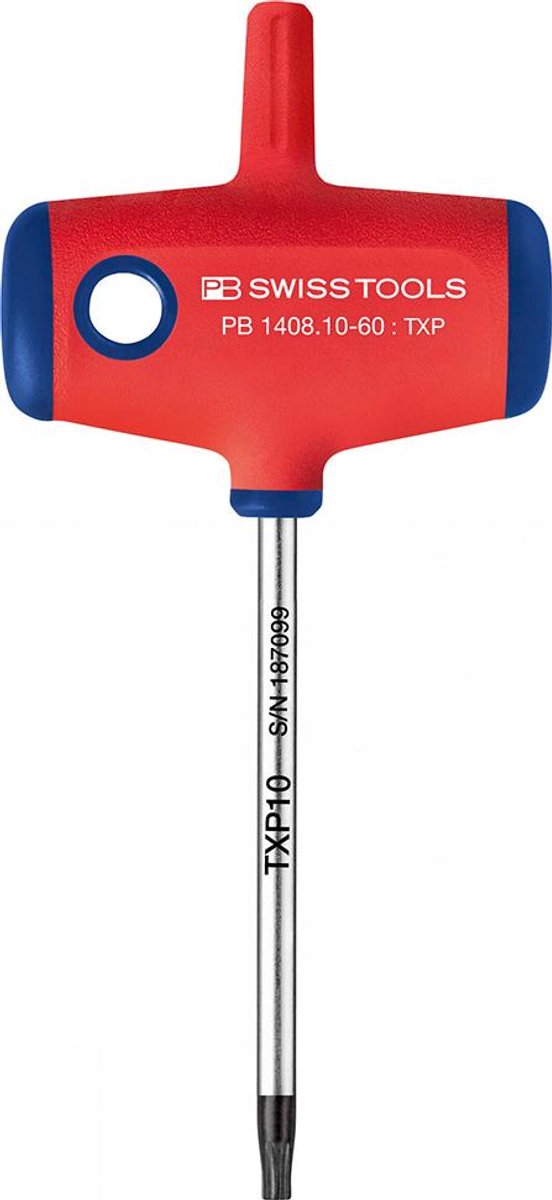 PB Swiss Tools Torx Plus IP10x60mm Dwihandvat Schroevendraaier