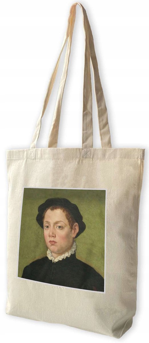 Shopper Tas met Print Sofonisba Anguissola - Canvas 38x41cm