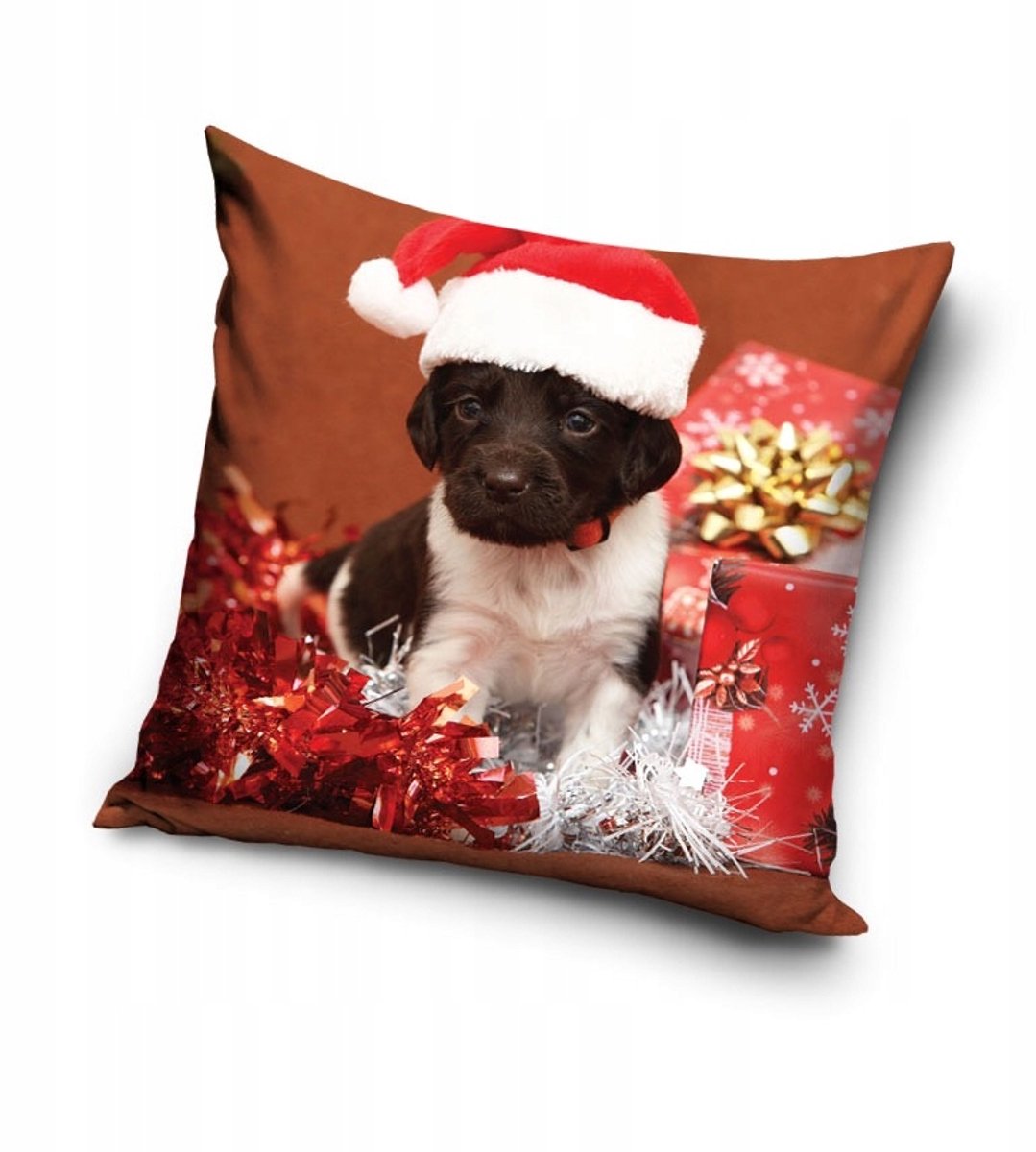 Kerst Kussenhoes 40x40 cm - Zacht Velvet met Rits