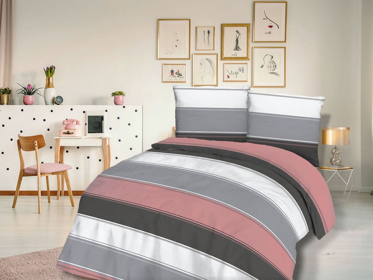 Darymex Flanel Dekbedovertrekset 160x200cm & Kussenslopen 70x80cm