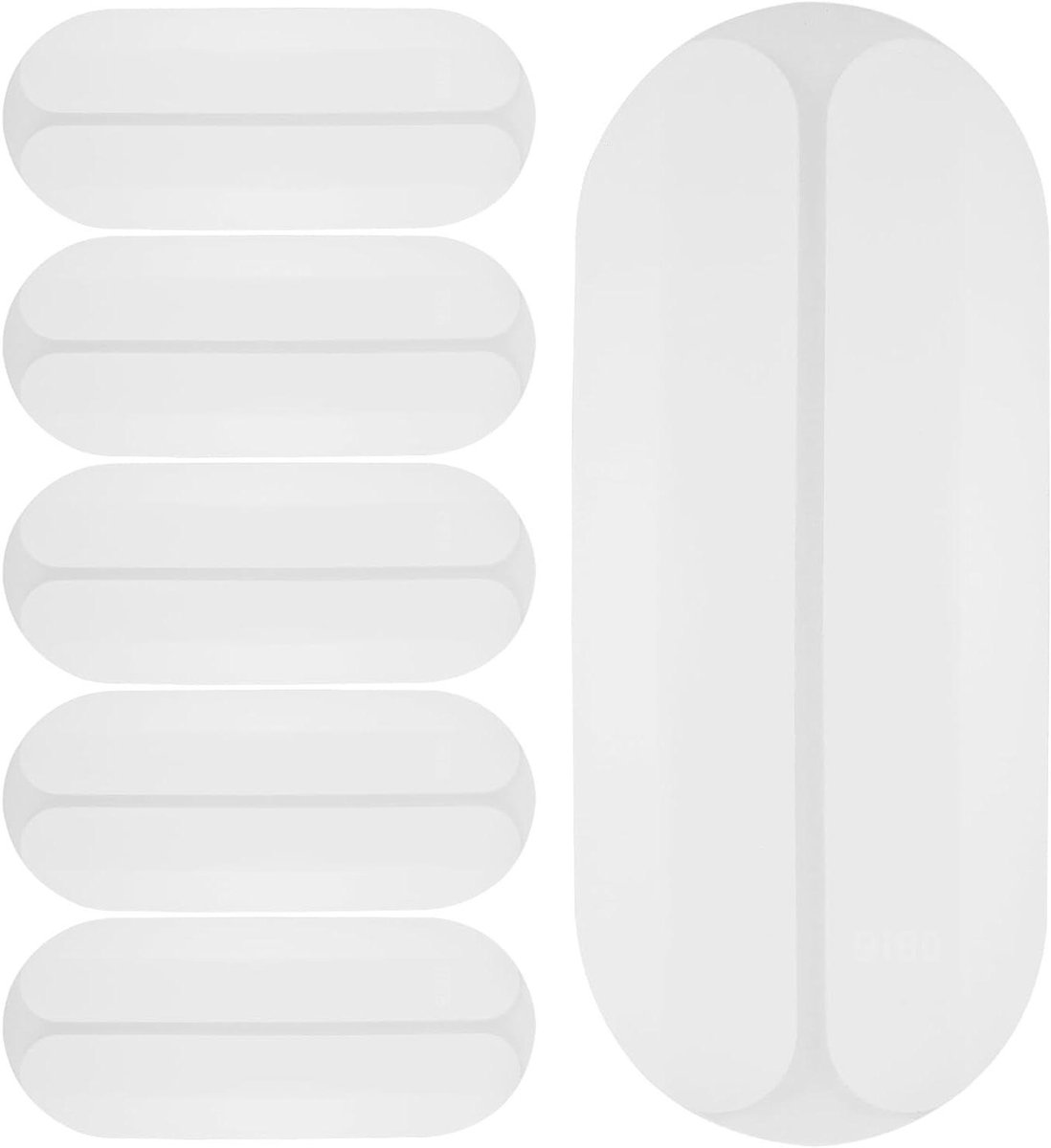 Dailygoods- Schouderkussens Antislip - Siliconen Pads - Discreet Design - Huidvriendelijk Materiaal - 6 Stuks - Verbeterd Draagcomfort - Bh Vullingen