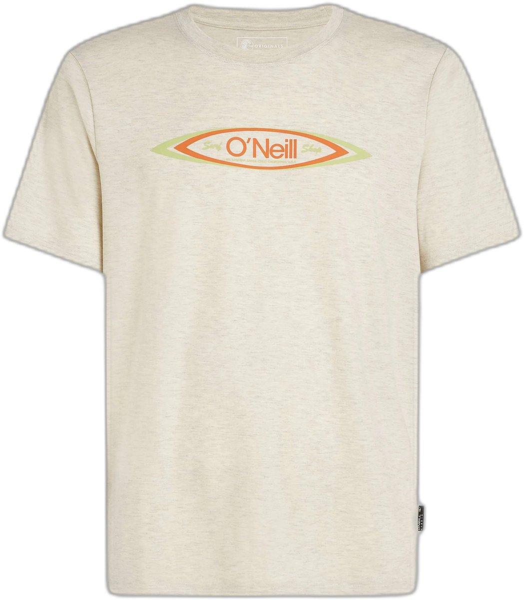 T-shirt O’Neill O’riginals Hybrid Polygiene Graphic Blauw