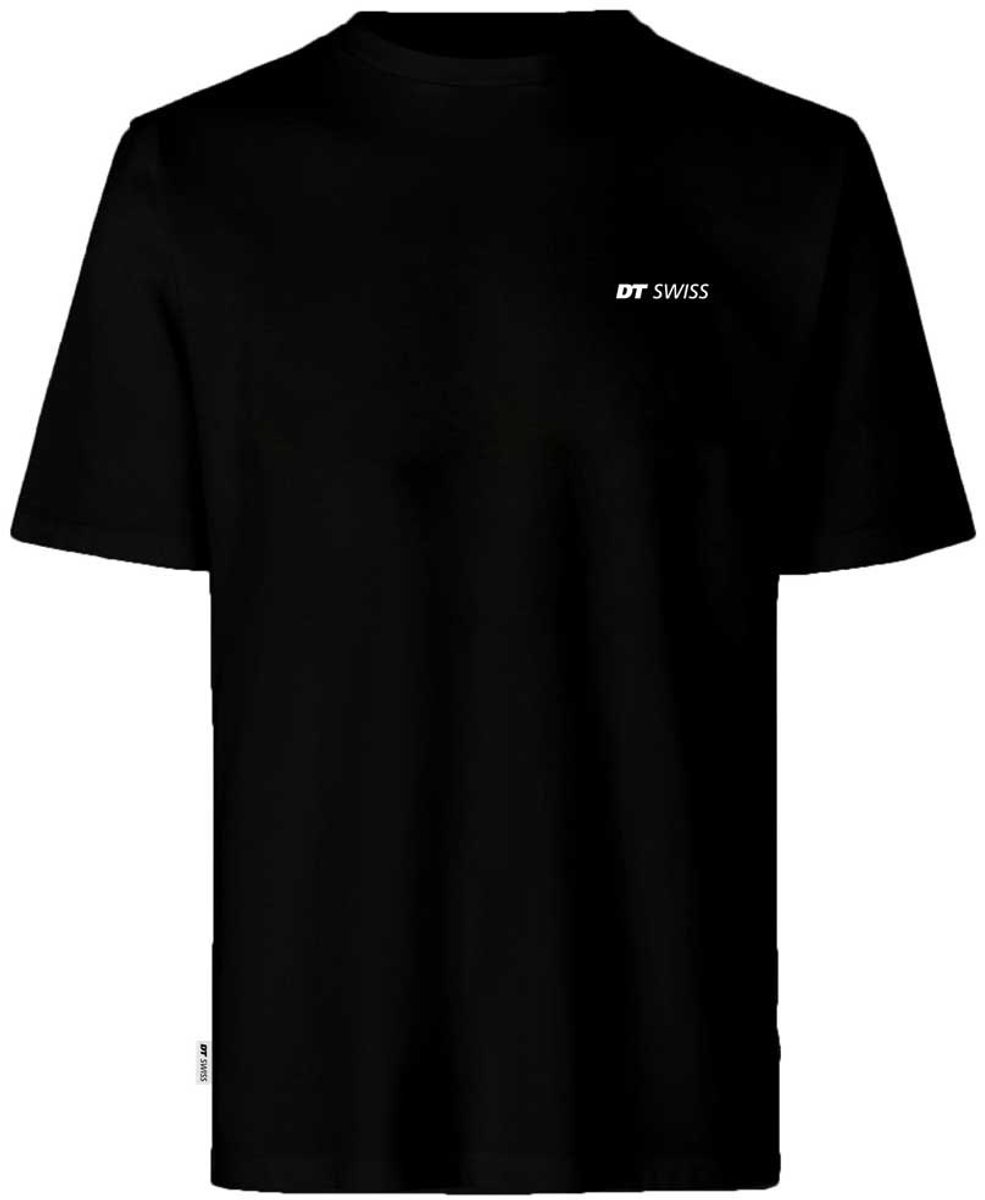 Dt Swiss Logo T-shirt Met Korte Mouwen Zwart