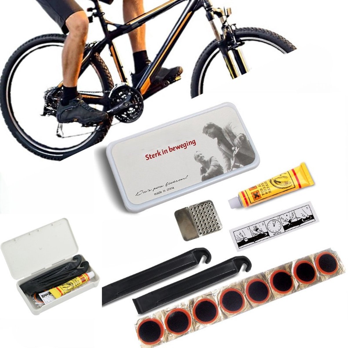 Fiets Reparatieset - Bandenplak set