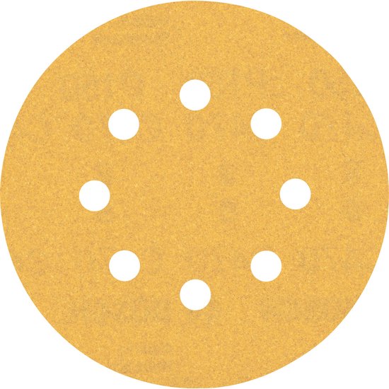 10x Feuilles abrasives Expert C470 à 14 trous (pour Bois dur, Peinture