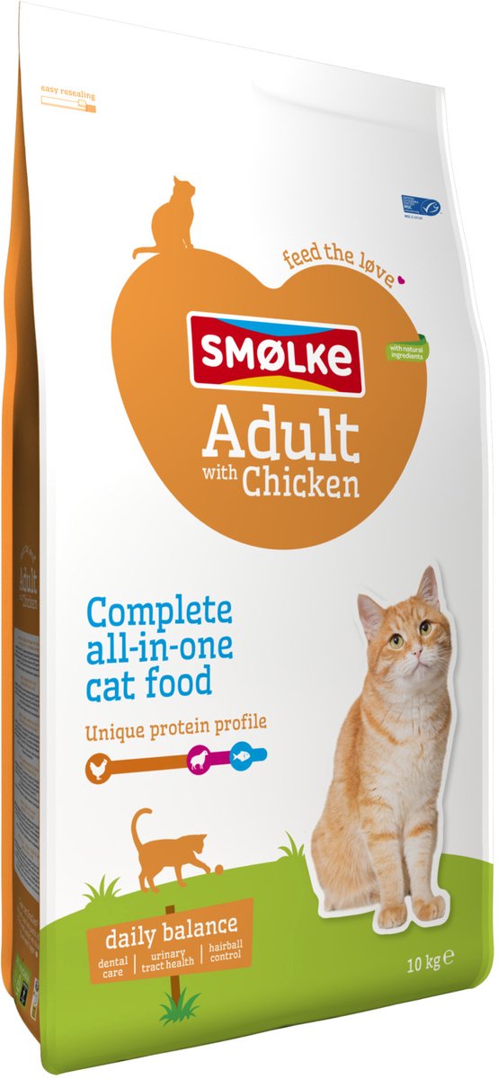 Smolke Adult Chicken & Rice 10 kg - Kat
