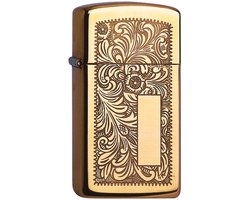 Zippo aansteker Venetian Brass Slim
