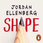 Couverture du livre 'Shape' par Jordan Ellenberg, avec la pointe d'un crayon et le logo Penguin.