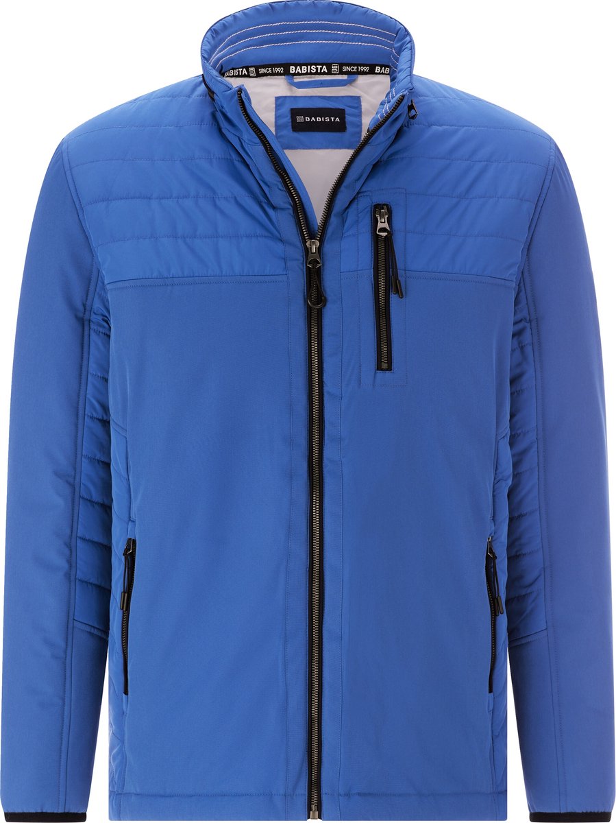 Babista herren Donsjack - 54 - blauw - Plus Size