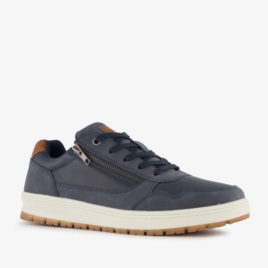 Baskets homme Blue Box bleu cognac - Taille 43