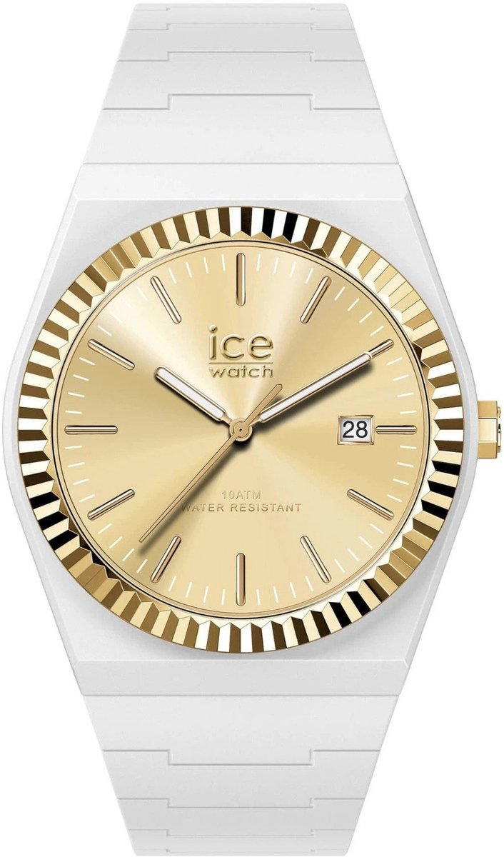 Ice Watch ICE power - PW1 - Golden white 024765 Horloge - Siliconen - Wit - Ø 36 mm