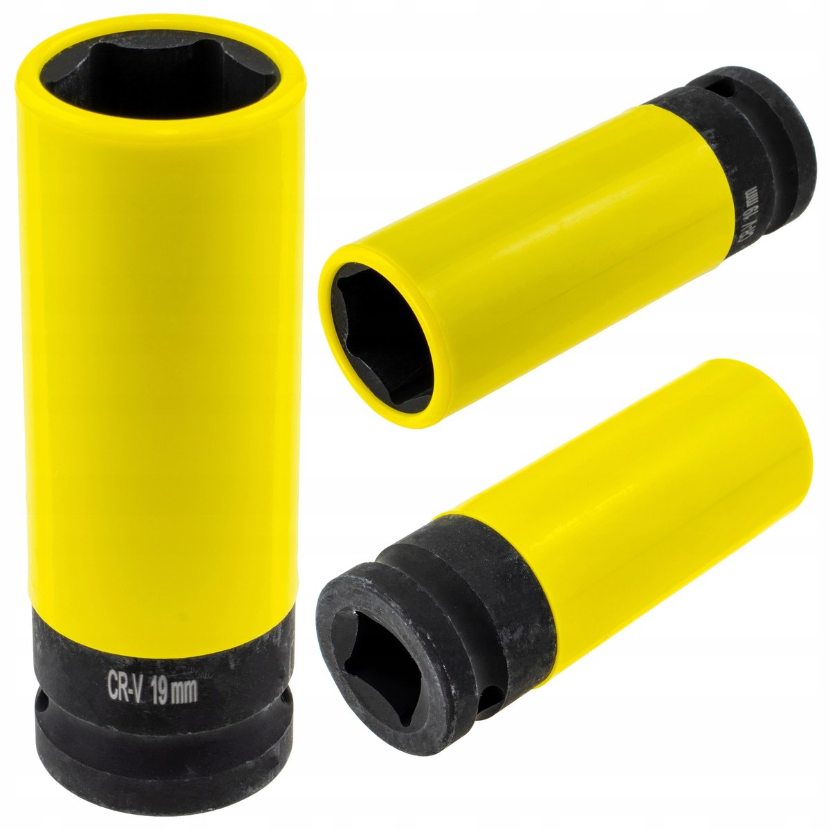 Lange Slagdoppen 1/2" 19 mm voor Velgen - Slagmoer Dop