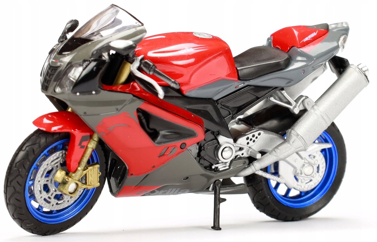 Welly Aprilia RSV 1000 R motorfietsmodel 1:18 verzamelobject