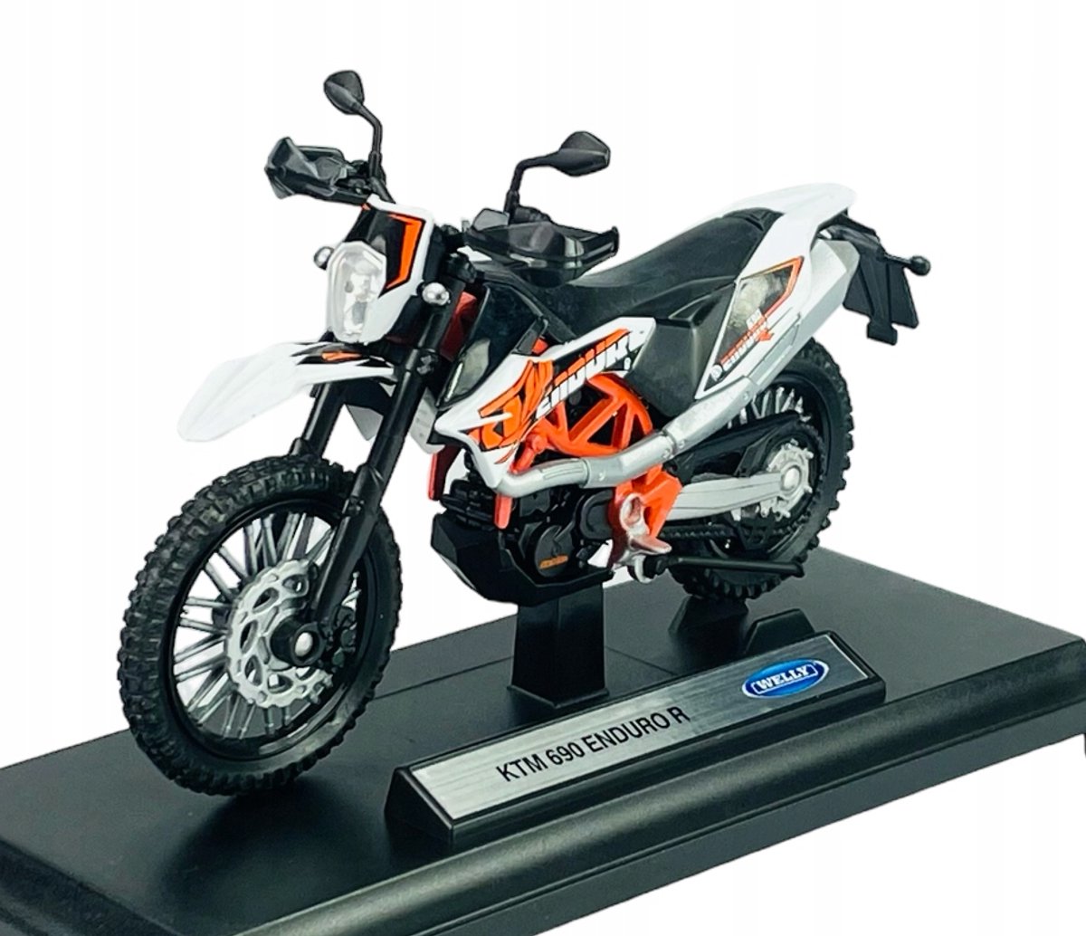 Welly KTM 690 Enduro R Motor 1:18 Modelspeelgoed