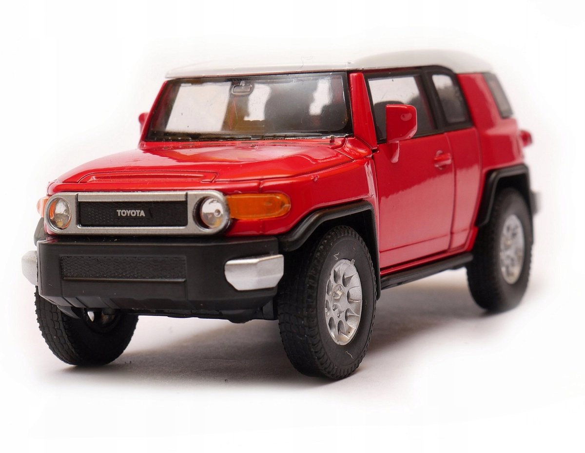Welly Toyota FJ Cruiser model auto schaal 1:34 - rood