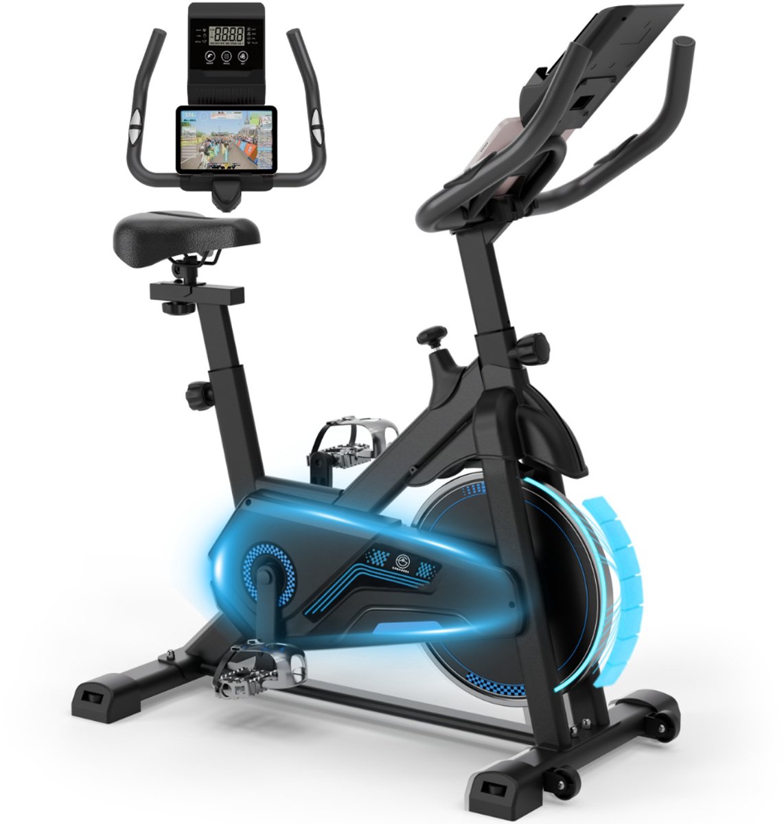 Organess Hometrainer - Fitness Fiets - Spinningfiets - 8KG