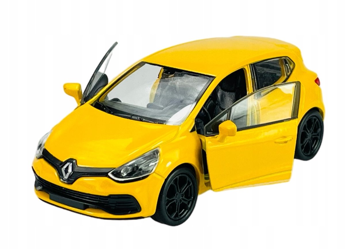 Welly Renault Clio RS Geel Metaal Model 1:34 Speelgoedauto