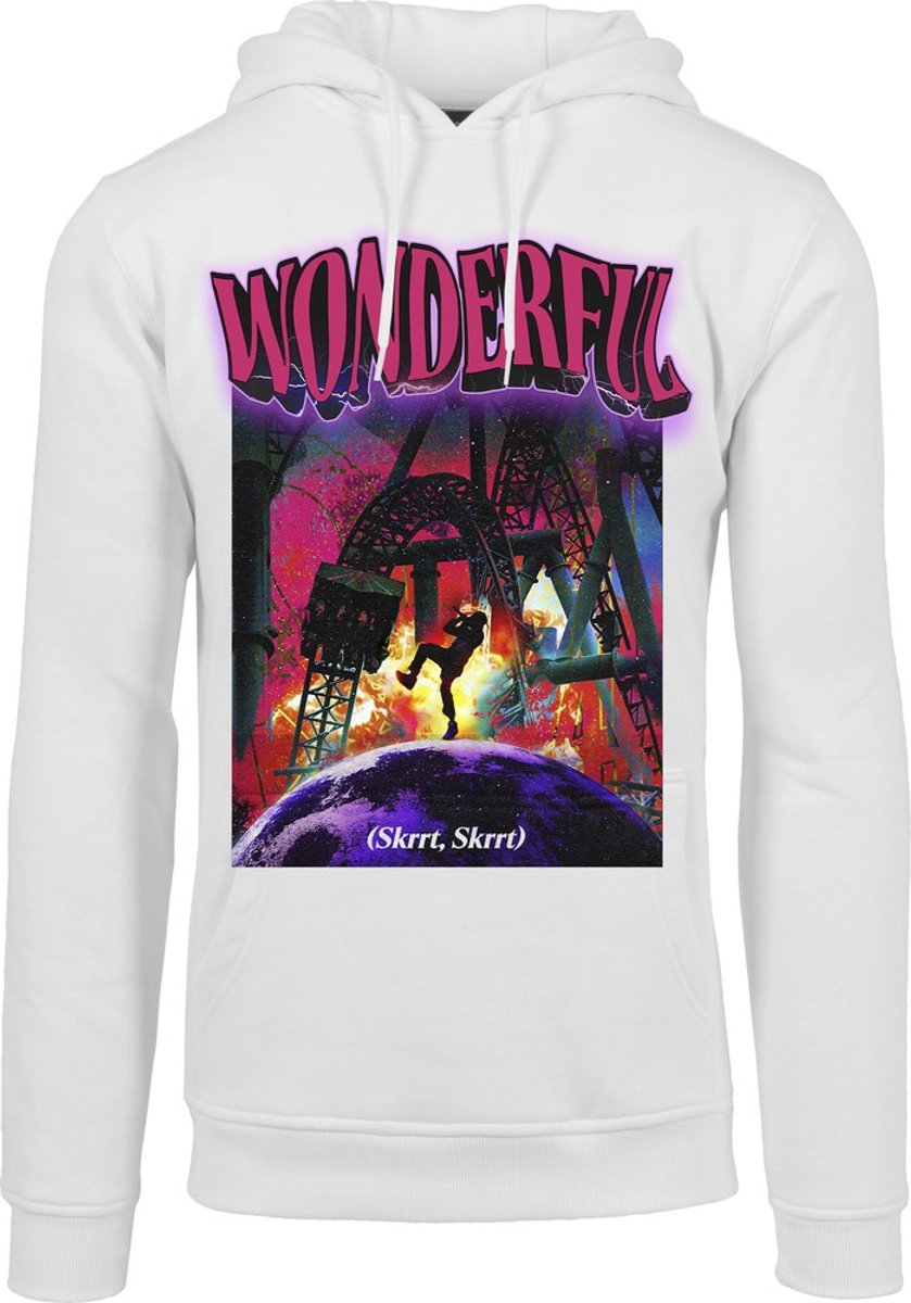 Mister Tee Wonderful Hoodie/trui XXL Wit