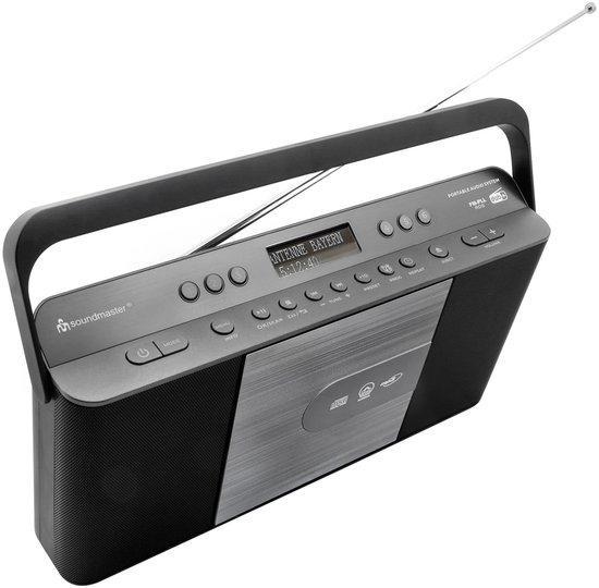 Soundmaster RCD1870SW - Draagbare radio - DAB+ - FM - CD/MP3 - USB ...