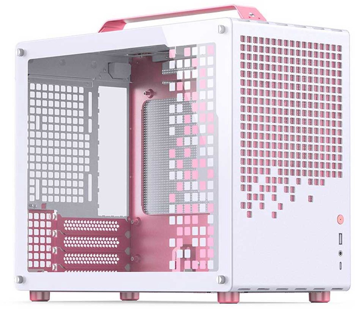 Jonsbo Z20 Pink/White - Minitowermodel