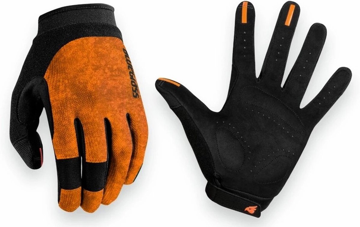 Bluegrass Radsport Zubehör Fahrradhandschuhe React 184915 Orange-S
