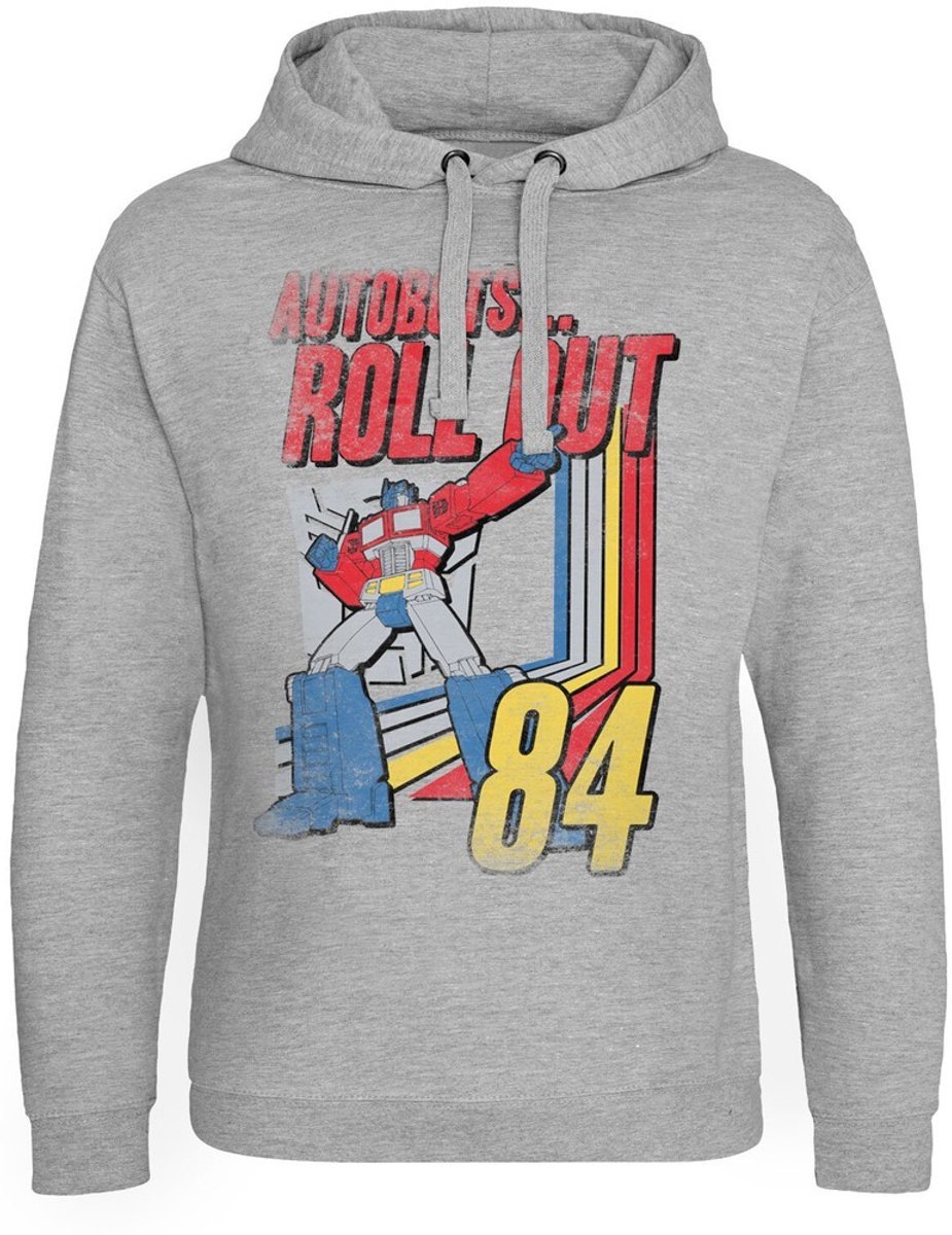 Transformers Autobots - Roll Out Epic-hoodie, heathergrijs