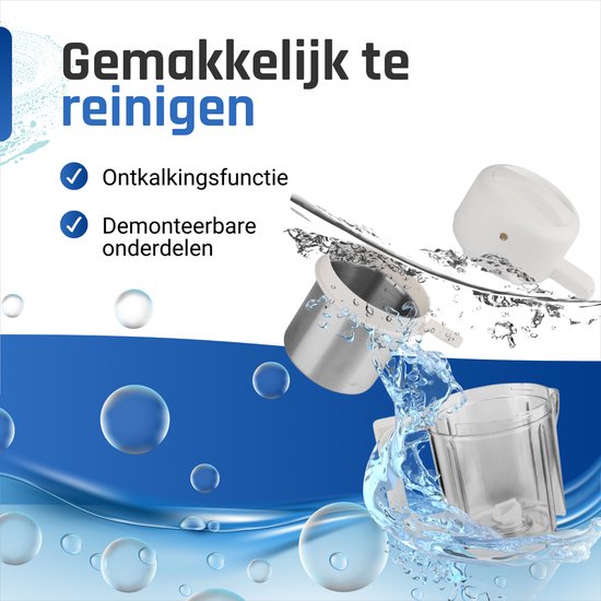 Delugo® Baby Blender - 5-in-1 Babyvoeding maker - Incl. 3 Bakjes - 300ml - Baby Stomer en Blender - Baby cooker - Baby Foodprocessor - Cook -Baby Food Maker van Delugo — afbeelding 3